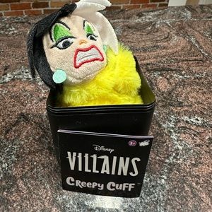 NEW- Disney Creepy Cuff- Cruella DeVille